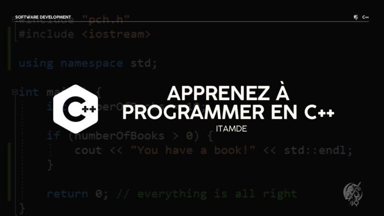 Apprenez à programmer en C++