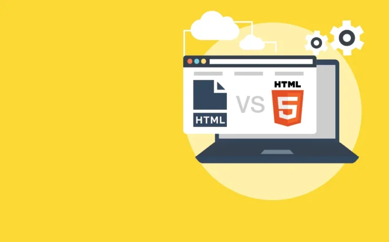Différences html5