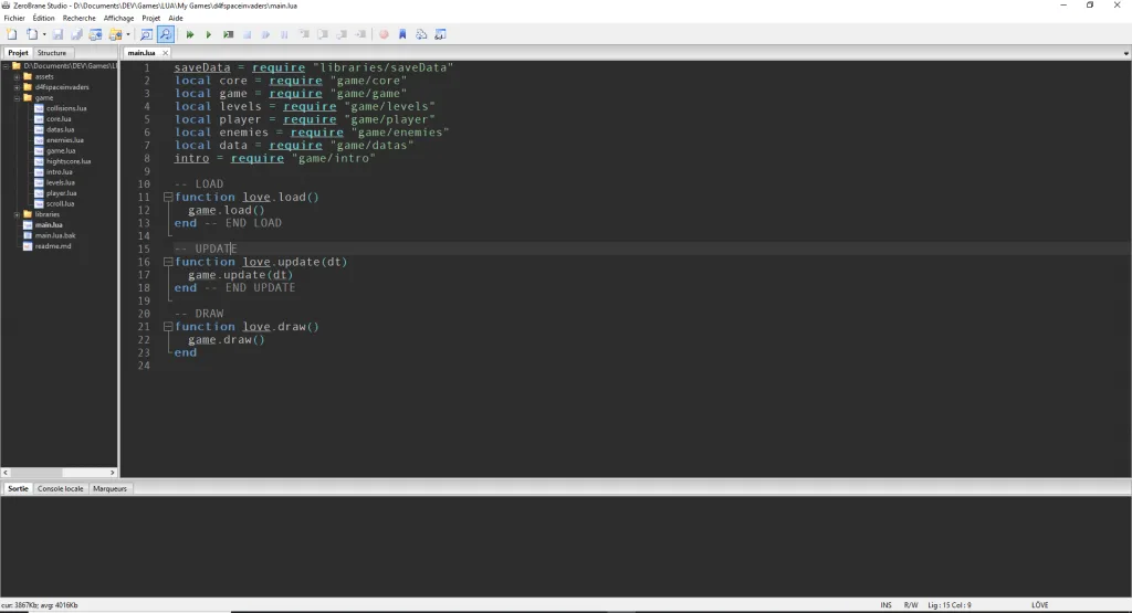 LUA: Installare e configurare l’IDE - ZeroBrane