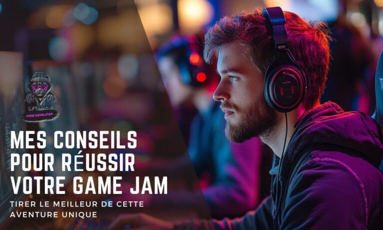 Mes conseils de pro pour réussir votre Game Jam