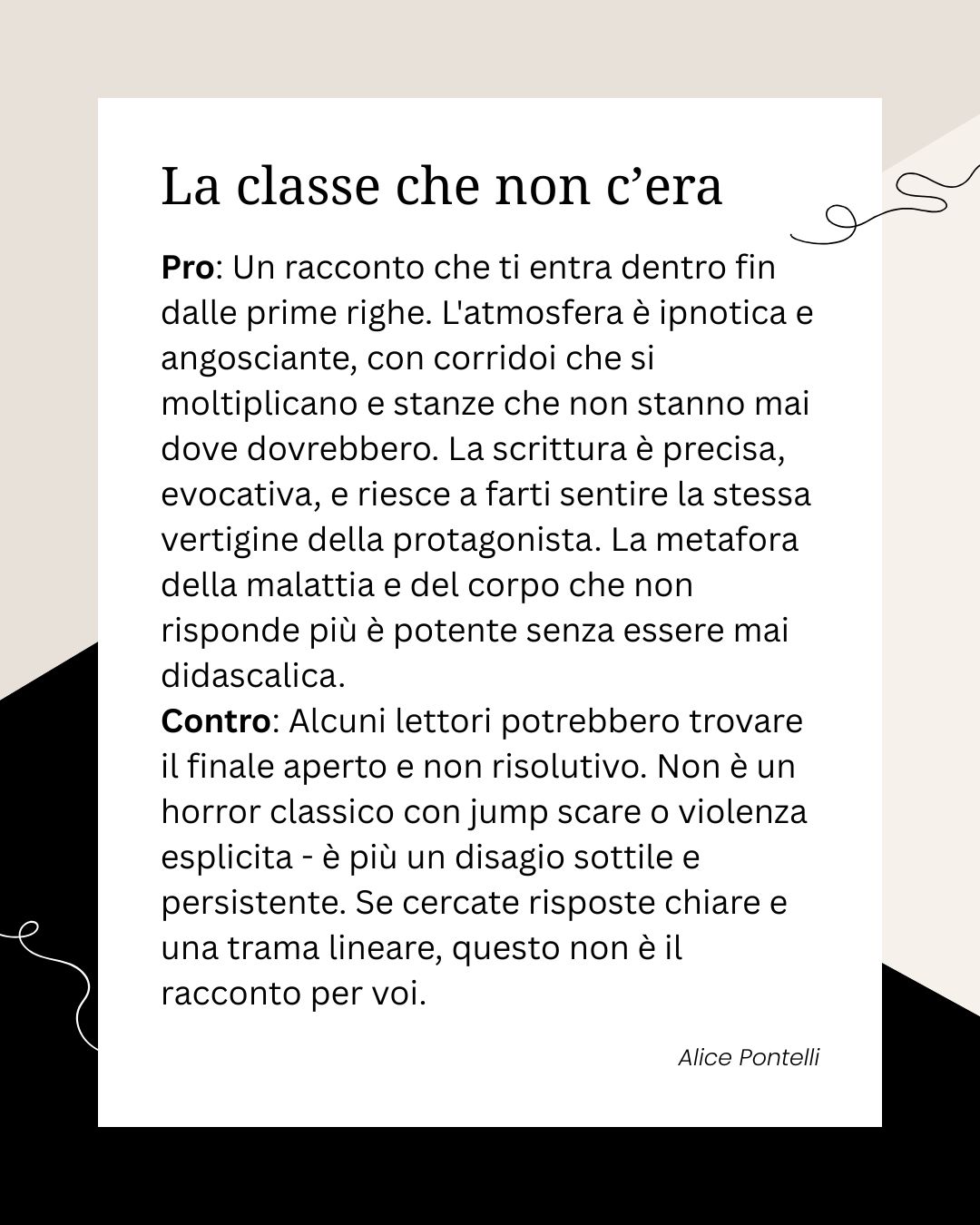 La classe che non c'era