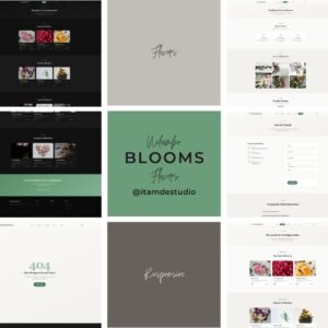 Nelumbo Blooms — Template HTML/CSS per Negozio di Fiori e Fiorista