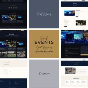 Spark Events — Template HTML per Agenzia di Eventi