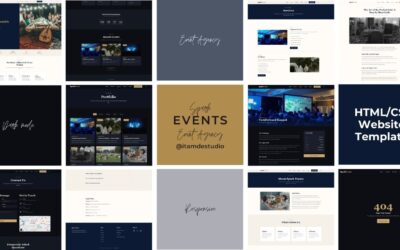 Spark Events — Template HTML per Agenzia di Eventi